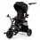 Tricycle évolutif KINDERKRAFT EASYTWIST - Siège pivotant 360 - Noir 1