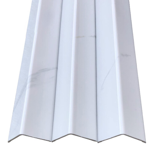 Threshold Strip, PVC Floor Transition Strip for Ceramic Tile, Edge Protector for Sharp Corners, 4cm Style 4