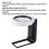 Multifunktionale Handlupe TH-7018A mit LED- und UV-Lampen 3