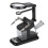 TH‑7026 Desktop-Lupe mit 10 LED-Lichtern, 3X/4,5X/25X, 75 mm 15