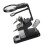 TH‑7026 Desktop-Lupe mit 10 LED-Lichtern, 3X/4,5X/25X, 75 mm 16