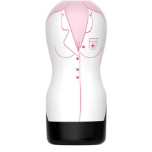 Nurse Manual Jet Cup Masturbation Cup for Men, Realistic 3D Vagina and Oral Sex, Easy Clean, Comfortable Design