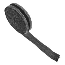 Hemming Tape Sticker Roll 1 Inch Wide Black Polyester Fabric Adhesive for Quick Clothing Repairs and Alterations