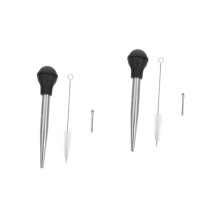 Stck. Marinade Injector for BBQ Turkey with Heat-Resistant Pump, Portable, Ideal for Marinating and Grilling Meat 2