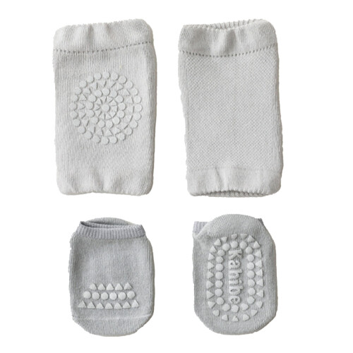 Baby Knee Pads Socks Set Combed Cotton Prevent