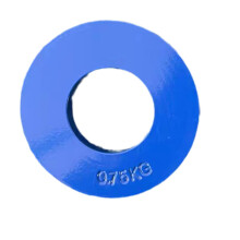 Fractional Weight Plates 750g in KG for Powerlifting, Blue Color, Durable Material, Ideal for Strength Training