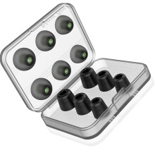 Memory Foam Ear Plugs, Noise-Canceling Earplug Covers, Soft Replacement Ear Tips, Ergonomic Comfort Fit