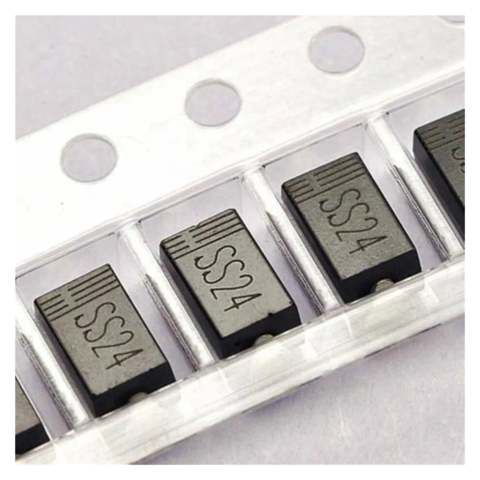Ss24 Schottky Diodes 50Pcs Sr240 2A 40V Sma Do-214Ac Smd Low Forward Voltage Rectifiers 6038364852311