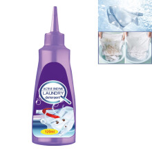 Active Enzyme Laundry Stain Remover for Clothes, Oil Stain Cleaner, Fabric Safe Formula for Household Laundry Cleaning (1)