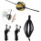 Volleyball Spiking Training System with Adjustable Elastic Cord and Rebound Trainer for Enhanced Spike Performance 4
