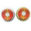 2pcs Emergency Survival Candle Unscented Paraffin 11