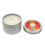 2pcs Emergency Survival Candle Unscented Paraffin 9