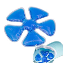 Cooling Gel Hat with Cooling Packs, Portable Helmet for Outdoor Sports and Camping, Breathable Design, Blue