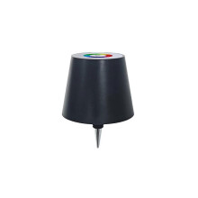 (Black) Wireless Bottle Lamp,Touch 3 Color Dimming LED Wine Bottle Lamp for Party Bars