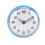 Waterproof Suction Wall Window Mirror Bath Shower Clock Bathroom Accessories Blue 2