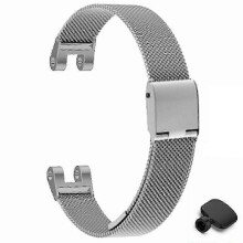 (Style C, Multicolor) For Garmin Lily Metal Watch Strap Milanese Mesh Wrist Band Replacement with Tool s