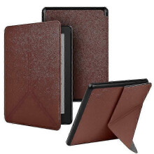 (Coffee) Flip Case for Kindle Paperwhite 12th Generation-2024 7", Slim Fit Stand Cover