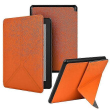 (Orange) Flip Case for Kindle Paperwhite 12th Generation-2024 7", Slim Fit Stand Cover
