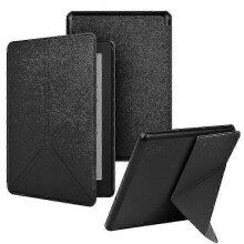 (Black) Flip Case for Kindle Paperwhite 12th Generation-2024 7", Slim Fit Stand Cover