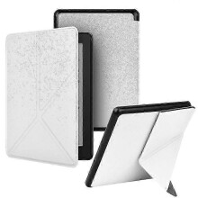 (White) Flip Case for Kindle Paperwhite 12th Generation-2024 7", Slim Fit Stand Cover