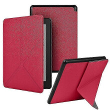 (Red) Flip Case for Kindle Paperwhite 12th Generation-2024 7", Slim Fit Stand Cover