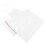 2Pcs White Waitress Apron Set with Front Pocket for Waiter Use 1