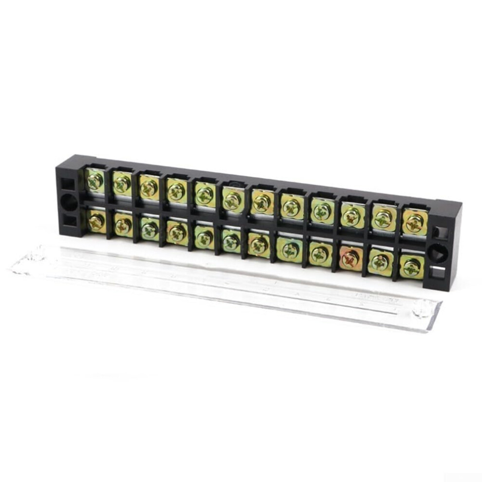 Tb2512l 600V 25A Screw Terminal Block, Polycarbonate Material, Reliable Wire Connection, Compact Design 6038364852892