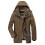(6XL, camel) Winter Jacket Men Size - Camel 1