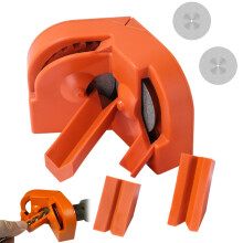 Drill Bit Sharpener for 5/64''-5/8'' Bits, Portable High-Speed Steel, Carbide, Cobalt, and Tin Coated Bit Grinder