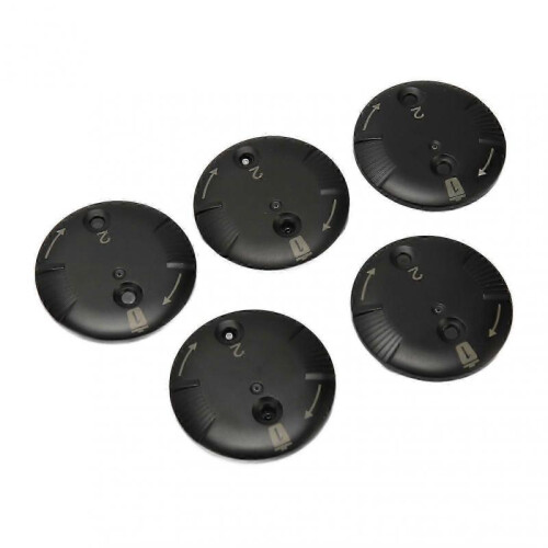 5pcs Black Disk Wax Guards Replacement Sound Aid Replacement Disk Cerumen Stop Filter for Phonak Sound Aid e