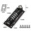 Combination Lock Hasp, Code Door Lock, Waterproof 4 Digit Combination Lock with Screws, Blackz 2