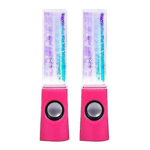 (White) Wireless Dancing Water Speaker Led Light Fountain Speaker Home Party 2