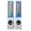 (White) Wireless Dancing Water Speaker Led Light Fountain Speaker Home Party 1