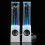 (Black) Wireless Dancing Water Speaker Led Light Fountain Speaker Home Party 2