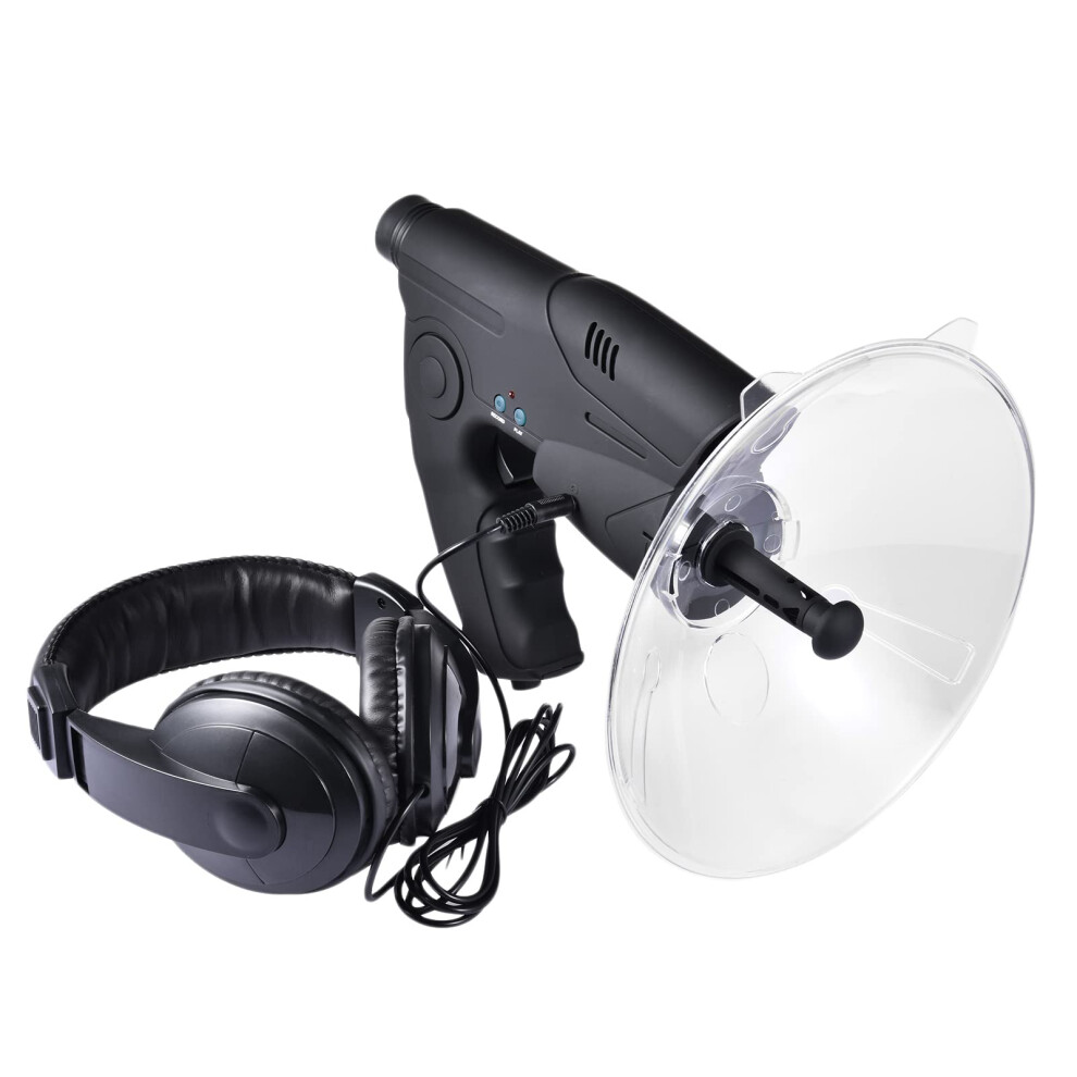 Monocular Telescopic Directional Microphone Parabolic Listening Device For Birdwatching, Model X8x, High Sensitivity 6947110719481