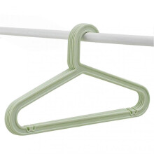 (The Nordic Green) 10 Pack Standard Pp Hanger Lightweight Shirt Hanger For Everyday Use
