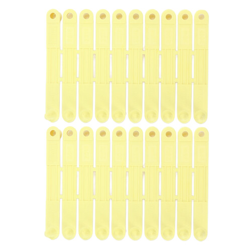 20PCS Ear Tag Vibrant Color Easy Identification 2