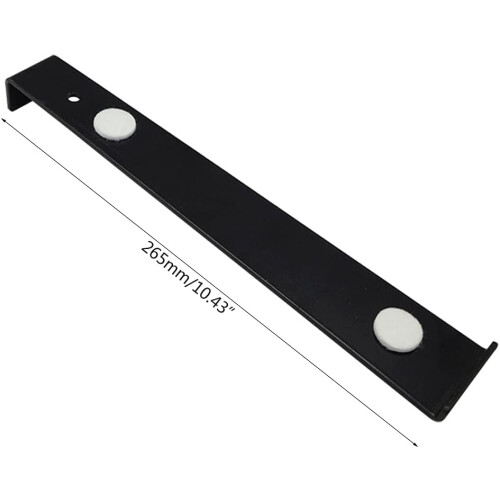 Wood Floor Installation Tool with Pull Hook, 265 mm, Black Handles, for Professional and Private Use 2