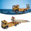 1/32 Flatbed Trailer Model Alloy Vibrant Color 11