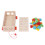 Geometric Shape Blocks Sorting Toy Colorful Wooden 1