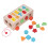 Geometric Shape Blocks Sorting Toy Colorful Wooden 8