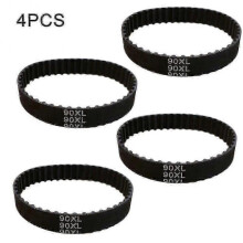 2/4pcs Planer Drive Belt 914592 for Black Decker Dn75 Dn750 Kw750 Sr600 Sr600 Dn75 Black Rubber Belt2