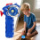 Lighted Gyroscope Toy - Interactive Parent-Child Toy with Pull String for School and Kindergarten Trips 2