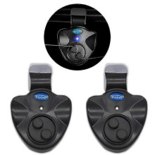 (2) 4pcs Electronic Fishing Bite Alarm with Sound LED Lights Indicator Fish Bite Alarms