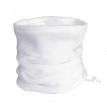 (Light Gray) Unisex Winter Outdoor Solid Color Soft Thick Fleece Neck Warmer Gaiter Cover Hat