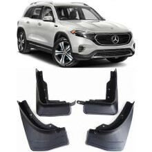 Genuine Front & Rear Splash Guards Mud Flaps for 2022-2024 Mercedes Benz EQB