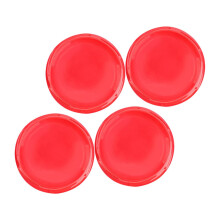 Competition Gyro Toy Pack of 8 Red Plastic Gyro Discs for Durable Gyro Games and Burst Arena Accessories