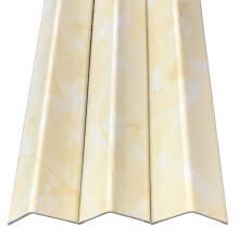 Threshold Strip - PVC Floor Transition Edge Protector for Ceramic Tile, Wallpaper, 4cm/1.57" Bumper, Style 4, Collision Proof