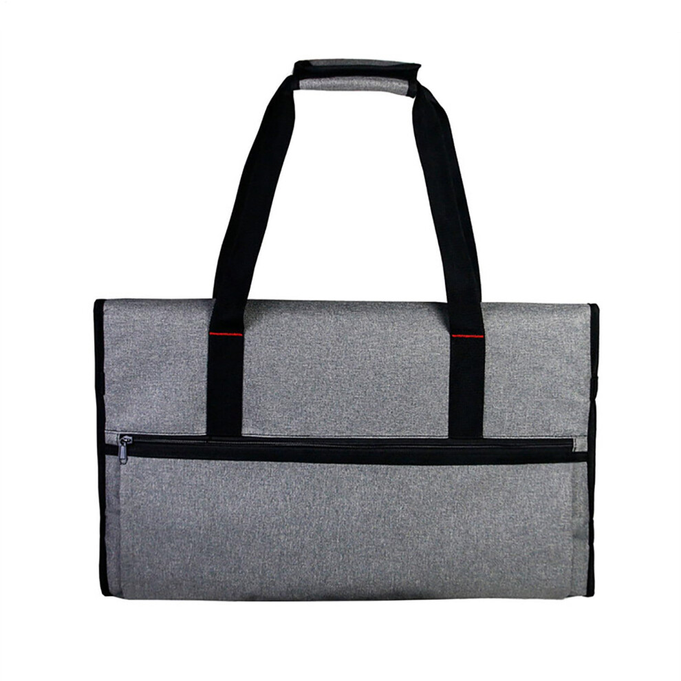 Computer Monitor Carry Bag For 20-24 Inch Screens, Dustproof Travel Bag With Front Pocket, Color Gray 6038364856258