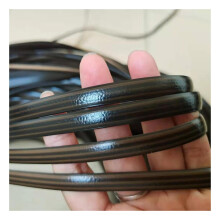 Plastic Rattan Repair Material 500g, Dark Coffee Synthetic Wicker Weaving for Furniture and Basket Repair, 8.5mm Width, 1.2mm Thickness